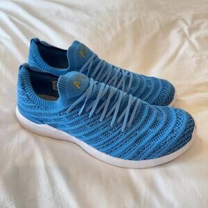 APL Men’s TechLoom Wave Sneakers Size 13 Coastal Blue Ice Blue Melange